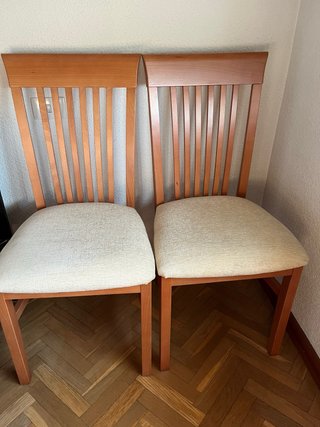 Juego de 2 sillas de comedor