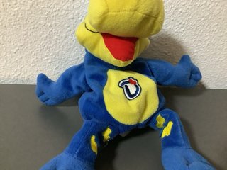Peluche Guiñol Danonino Azul y Amarillo