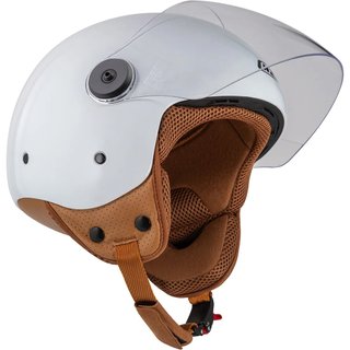 Casco Jet NZI Magma Blanco Brillo 22.06