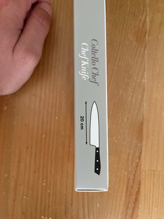 Coltello Chef Berti Acciaio Inox