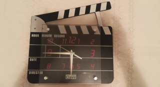 Reloj Clave Claqueta Cine