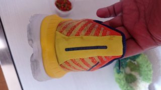 Zapatillas Hoka mach 5  Naranja y Amarillo