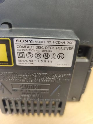 Minicadena Sony MHC-1200