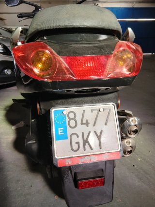 Moto TGB Motion 125cc Negra