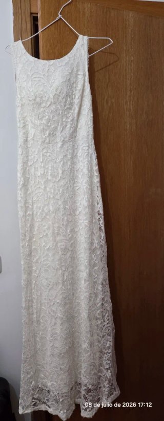 Vestido de Novia Encaje Blanco