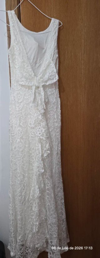 Vestido de Novia Encaje Blanco