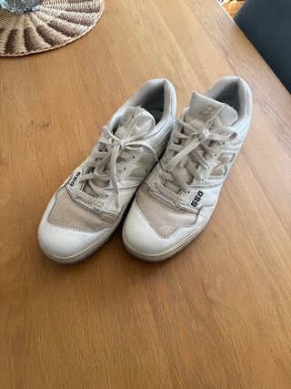 New Balance 550 Gris/Blanco
