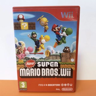 NEW SUPER MARIO BROS WII Nintendo WII PAL ITALIANO