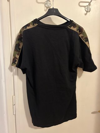 T-shirt Zara camouflage maniche L