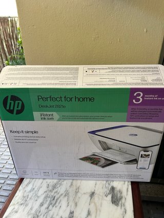 Impresora HP DeskJet 2821e Azul/Blanca