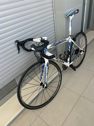 Bicicleta Carretera Mendiz RS1 Blanca/Azul