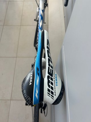 Bicicleta Carretera Mendiz RS1 Blanca/Azul