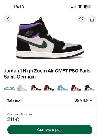 Jordan 1 High Paris Saint-Germain