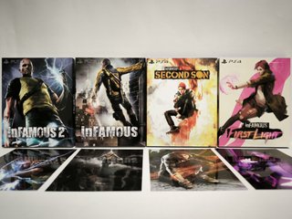 Fundas Juego PS3 / PS4 InFamous Plastificadas