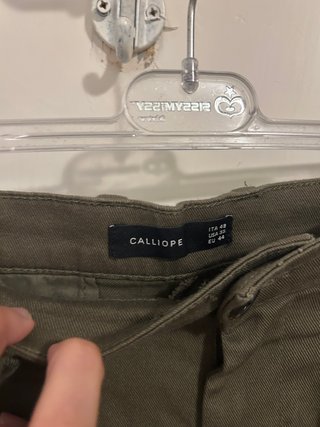 Pantaloni Calliope verdi taglia 48