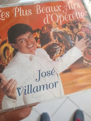 CD firmado tenor de A Coruña José Villamor