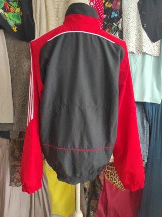 Chaqueta Adidas Negra y Roja