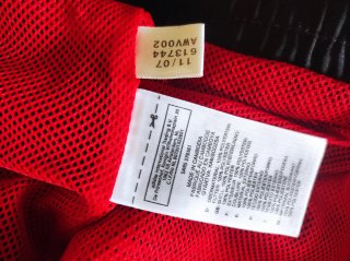Chaqueta Adidas Negra y Roja