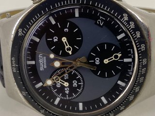reloj pulsera caballero swatch irony chronograph