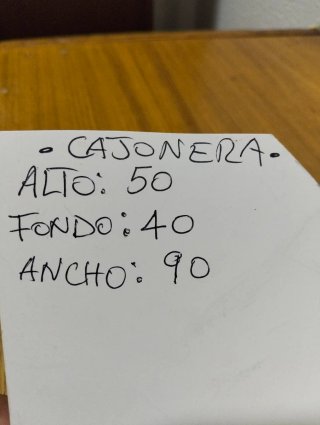 Cajonera trastero