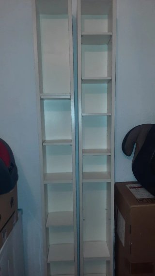 Estantería CD Ikea Blanca