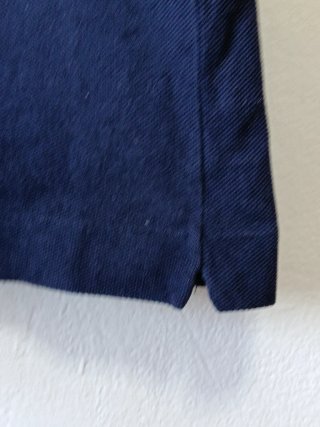 Polo Lacoste Vintage Azul Marino con Bolsillo XL
