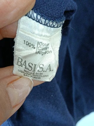 Polo Lacoste Vintage Azul Marino con Bolsillo XL