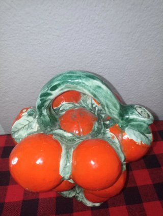 Botijo Manises Cerámica Naranjas