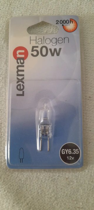 Lámparas Halógenas 20W GU10 (Pack 5)