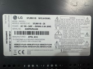 TV LG 37 + Chromecast