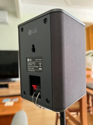 TV LG65” QNED + Home Cinema S80QR + mueble moderno