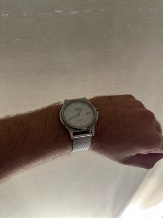 Reloj Sandoz Genève Automático Plata