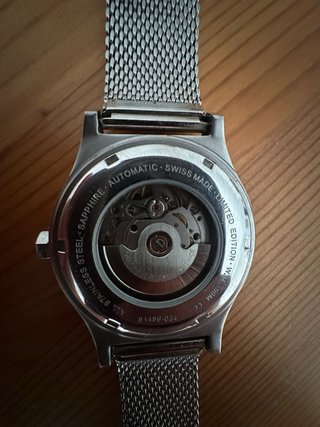 Reloj Sandoz Genève Automático Plata