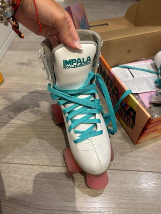 Patines 4 ruedas blancos IMPALA talla 37