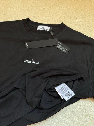 Camiseta Stone Island Negra Talla L