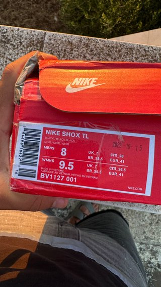 Nike Shox nere - Taglia 41
