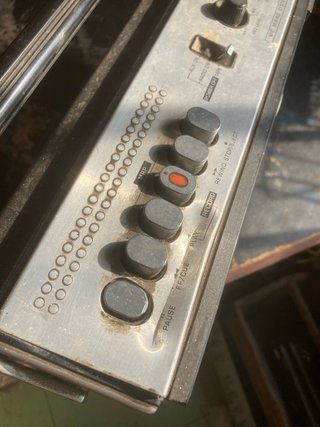 Radio Cassette Antiguo National Panasonic 5410