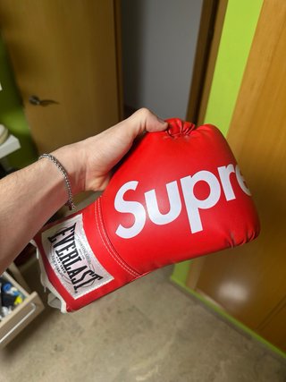 Guantes de Boxeo Supreme Everlast Rojos