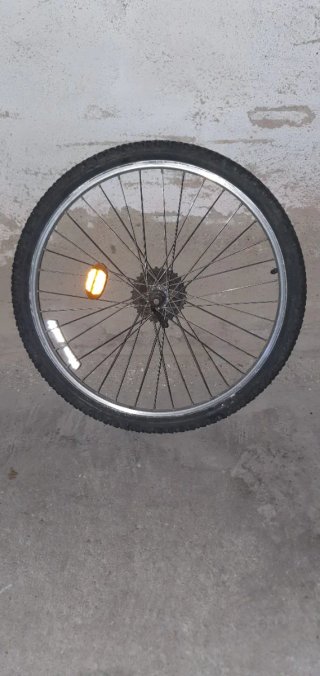 Rueda trasera de bicicleta
