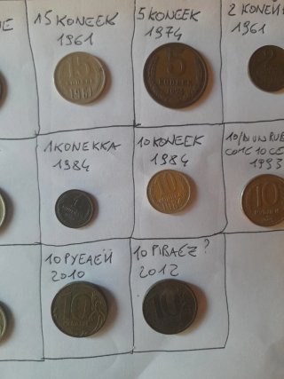 14 monete URSS