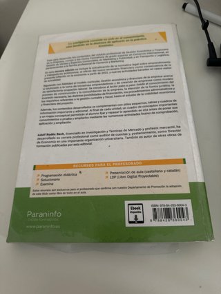 Gestión económica y financiera de la empresa 3....