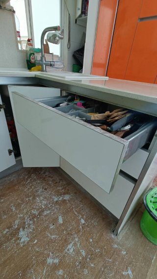 URGENTE!! Cocina moderna blanca