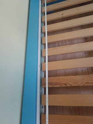 Cama infantil azul IKEA Mamut