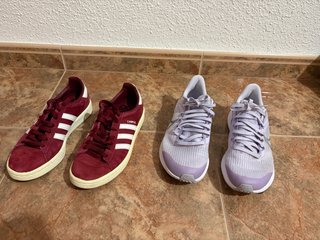 Deportivas nike y zapatillas campus núm 37,5