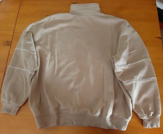 Sudadera Bershka Beige Talla S