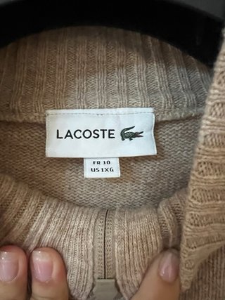 Jersey Lacoste Beige vintage
