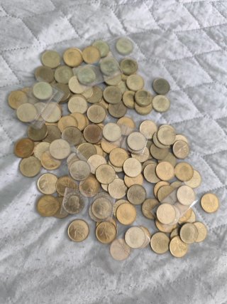 Lote 154 Monedas 20 Liras Italia