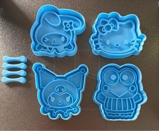 Cortadores de Galletas Hello Kitty - Sanrio