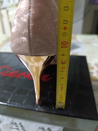 Scarpe Ciaodea di Raso con tacco a spillo, rosa 39