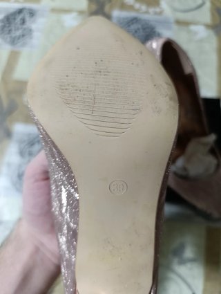 Scarpe Ciaodea di Raso con tacco a spillo, rosa 39